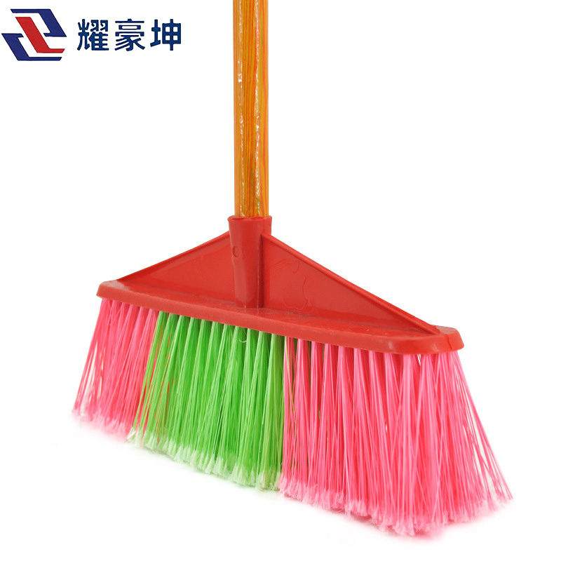 耀豪坤木把硬毛直把扫把d38cm/把