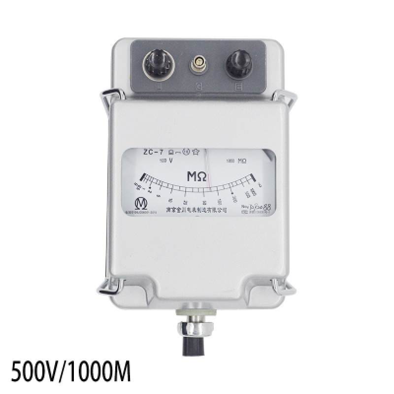 绝缘电阻测试仪兆欧表500V1000V2500V5000V电工摇表 ZC-7500V\1000M_336