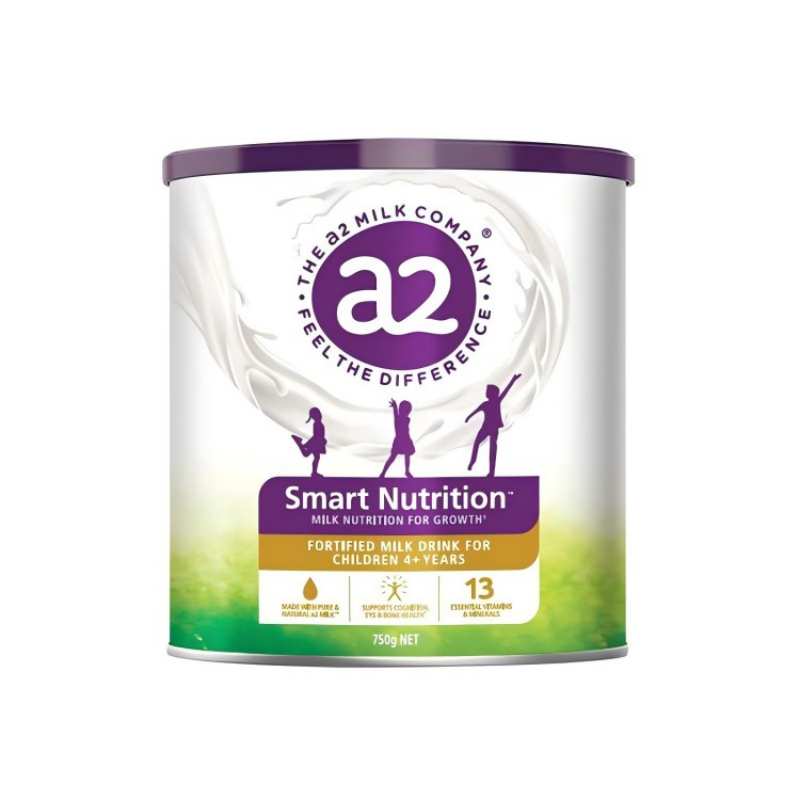 保税-澳洲a2小安素儿童成长营养奶粉750g/罐装 含13种维生素矿物质进口特殊配方奶粉适合4-12岁