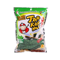 [经典原味]小老板(TAO KAE NOI)老板仔海苔脆紫菜原味 32g/袋 进口休闲零食 儿童零食 孕妇零食 泰国进口