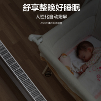 美的取暖器踢脚线 HD16X 遥控智能 IPX4级防水 智能WIFI 支持预约定时 居浴两用对衡式取暖器家用遥控智能节能