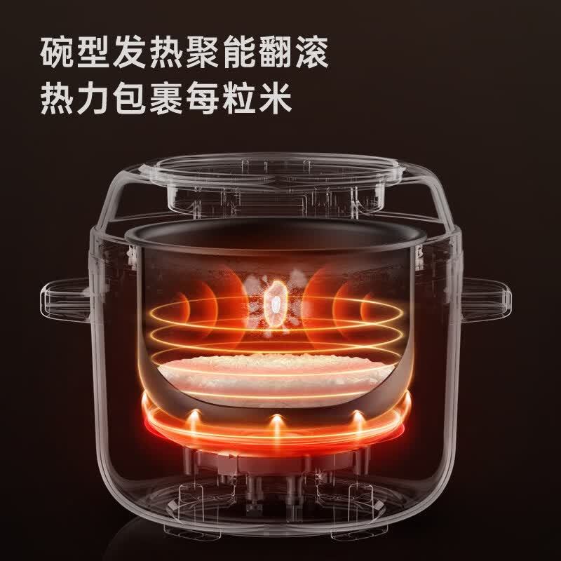 BRUNO 小饭墩电饭煲(升级珐琅内胆)BZK-FB01-FL高清大图