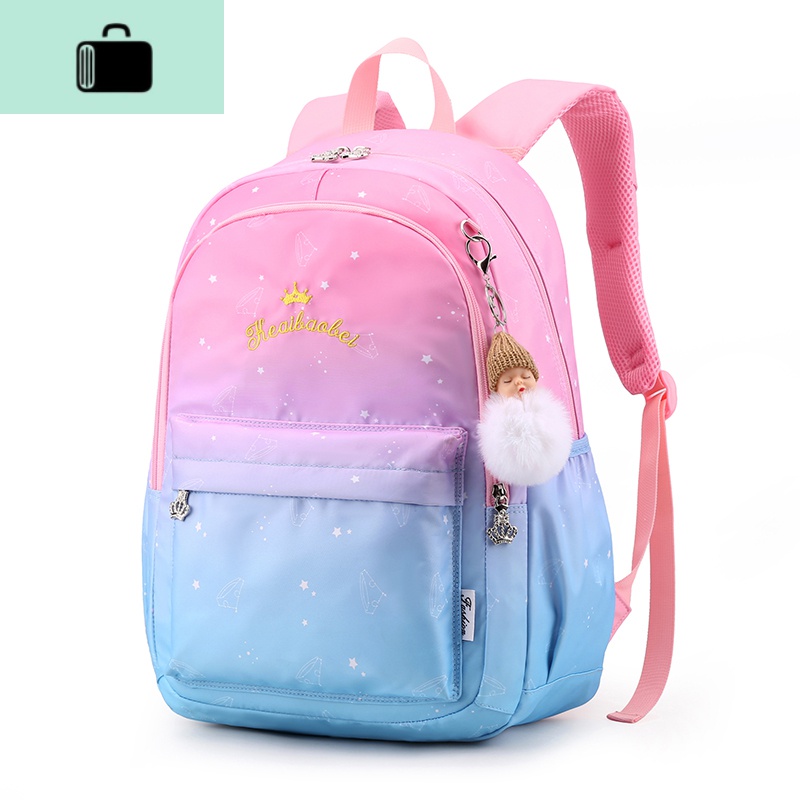 书包女小学生1-3-4-5-6年级初高中生背包韩版轻便减负时尚双肩包NEW LAKE高清大图