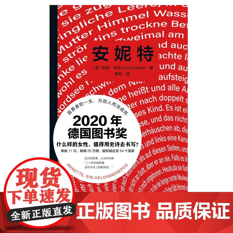 安妮特:一部女英雄史诗 (2020年德国图书奖获奖作品,孤勇者的一生,为别人而活或死 什么样的女性,值得用史诗去书写?高清大图