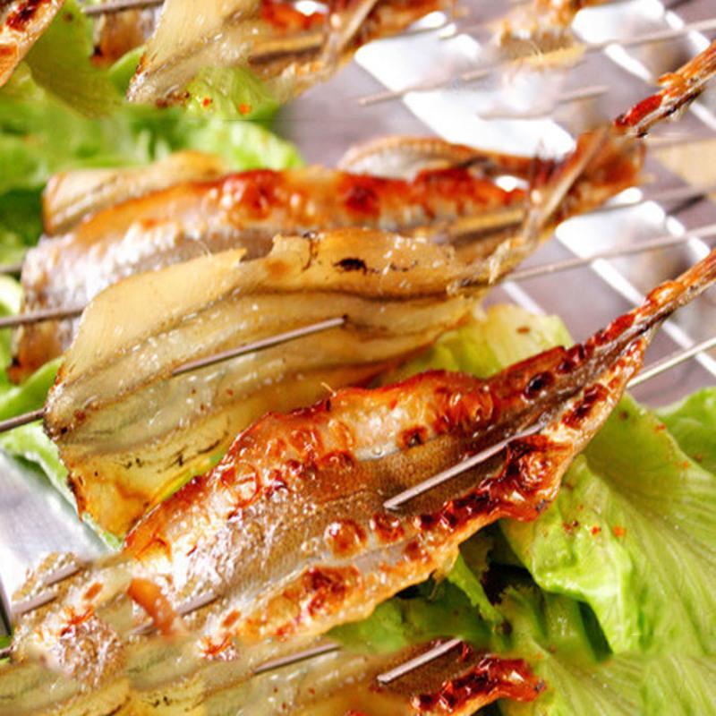 烧烤专用 马步鱼干500g棒棒鱼针海鲜干货饭店鱼片