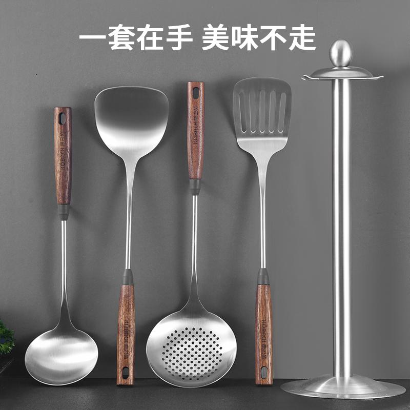 康巴赫胡桃木系列防烫铲勺 KSF-T5高清大图