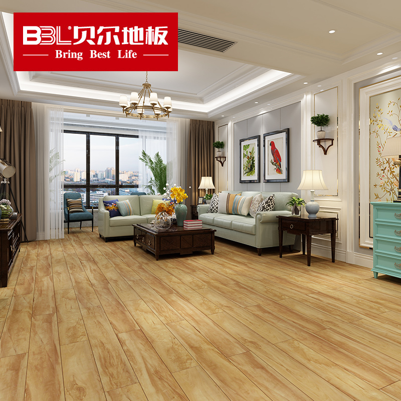 贝尔 BBL BL002 经典尊享系列浅色地板 【1㎡】