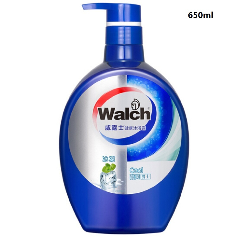 威露士(Walch) 健康冰凉酷爽 沐浴露 600ml+50ml (单位:瓶)