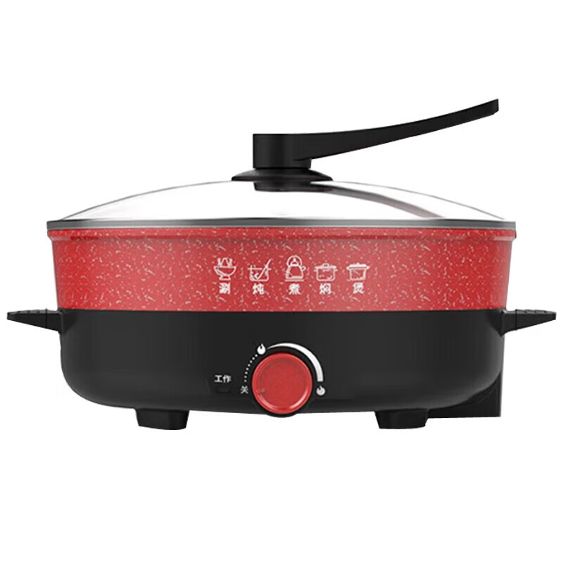 利仁电火锅电热锅多用途电煮锅料理锅可涮可煎LPHG-2