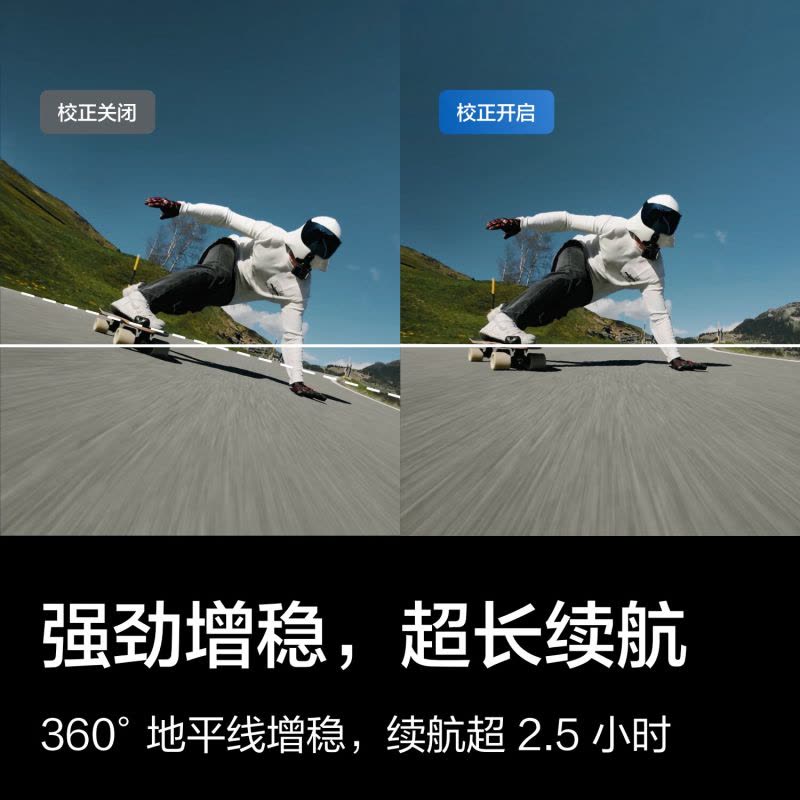 大疆action4 运动相机户外骑行潜水滑雪冲浪挂脖vlog 大疆手持相机 激活后发货 官方标配+128GB高速内存卡图片