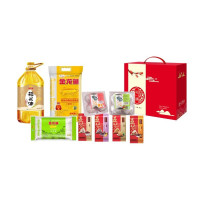 金龙鱼 礼遇彩盒299型 食品盒装(粽子,稻米油,大米,鸭蛋,皮蛋)
