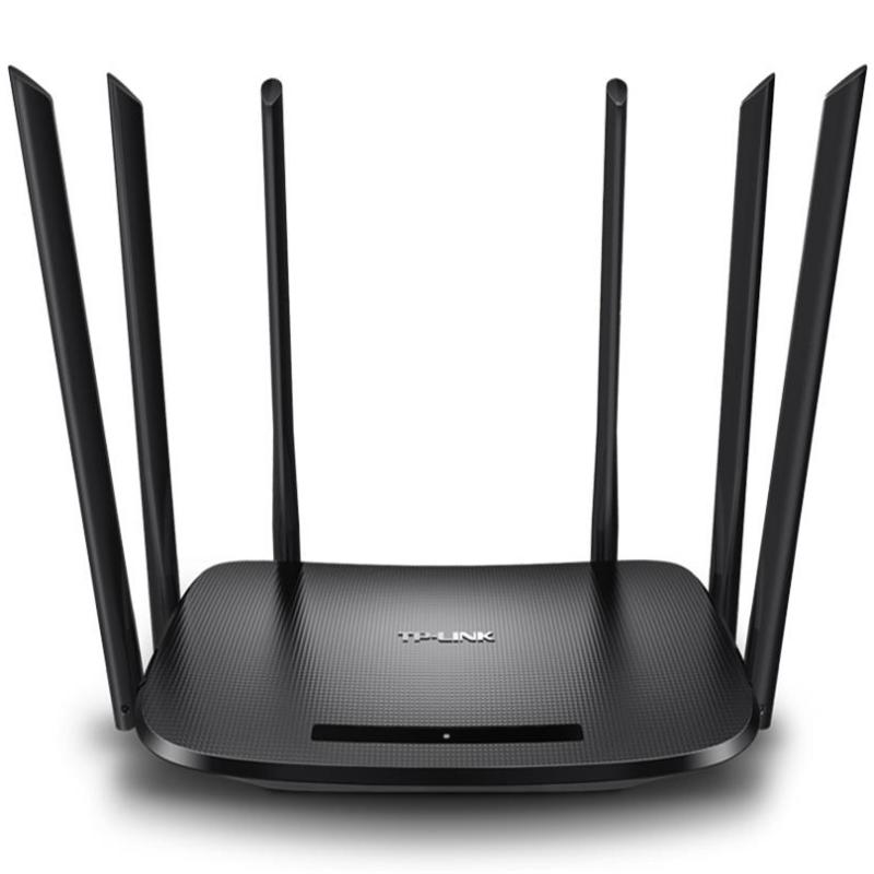 TP-LINK 11AC双频无线路由器TL-WDR7400穿墙6天线双频路由1750M智能wifi