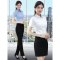 职业套装女裙夏季酒店前台工作服时尚气质教师公务员面试服装正装