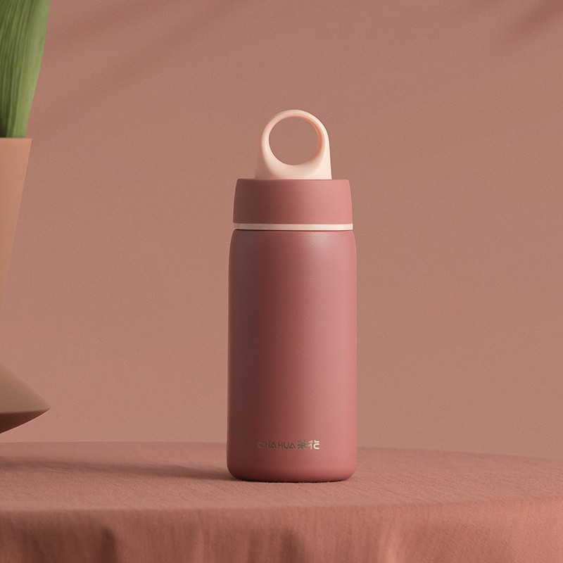 茶花凌动时尚随行杯保温杯420ml053023