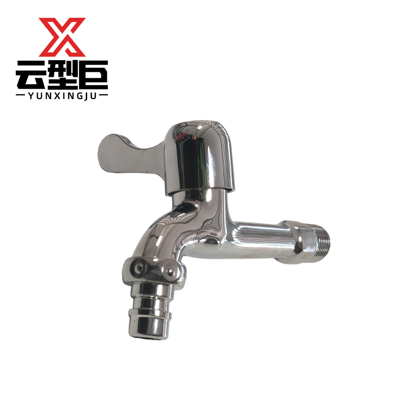 云型巨 加长水龙头 4分14cm 个高清大图