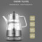 东菱(Donlim)煮茶器KE8008不锈钢滤网煮茶器玻璃保温养生电茶壶煮黑茶普洱壶