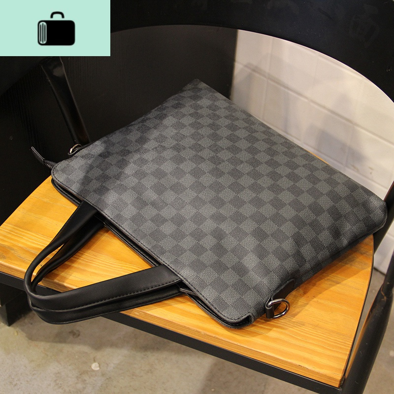 男包手提包手拿横款公文包男商务休闲皮包韩版潮牌2020新款男士包new