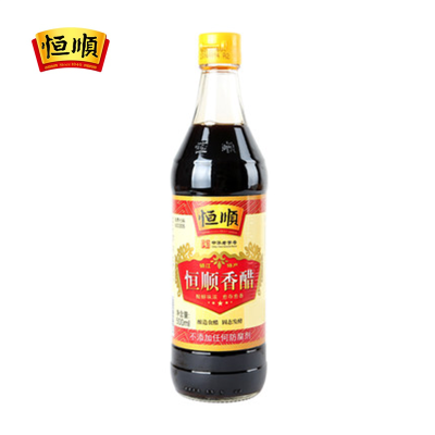 恒顺B香镇江香醋500ml调味品料镇江特产香醋蘸料调味醋