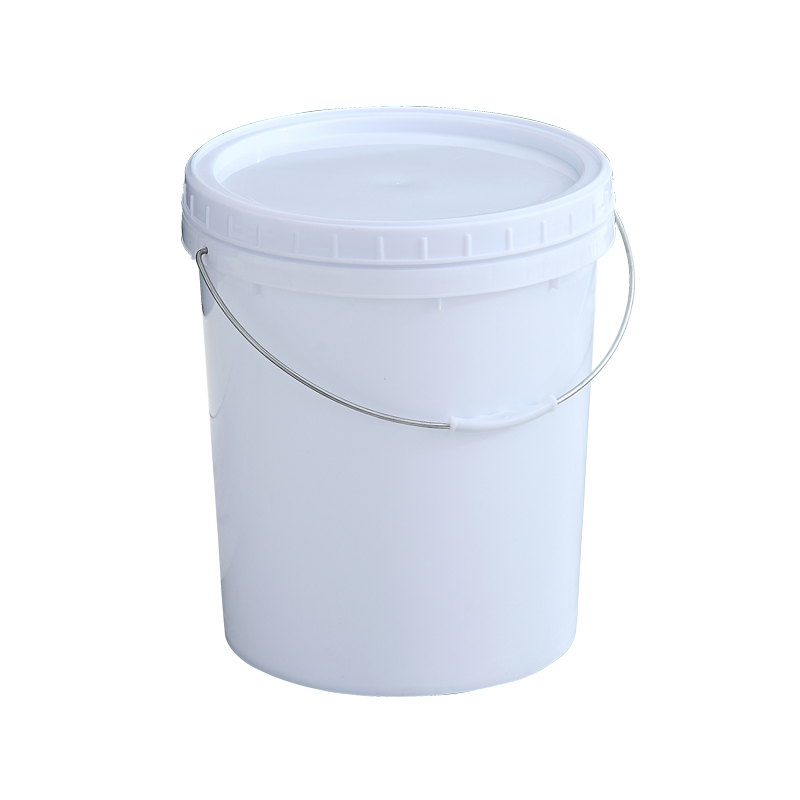 食品桶大桶乳胶10l大容量便携式白色塑料桶大水桶加厚家用食堂工业桶
