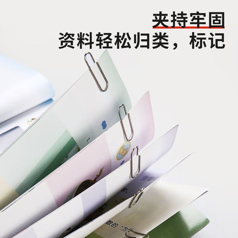 晨光(M&G)回形针办公用3号金属款纸盒装ABS91696高清大图