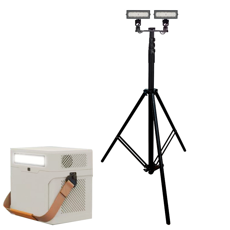 日昇之光(RECEN)RGZ8419 2×30W IP65 LED轻便移动灯 配UPS户外电源 1台