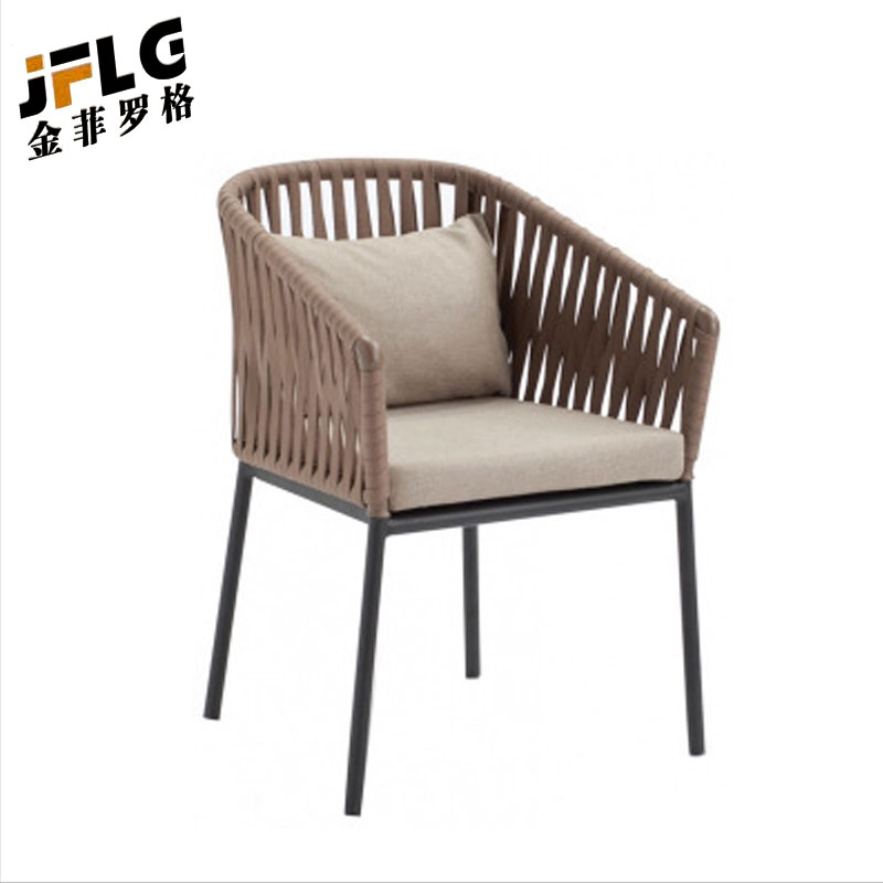 金菲罗格户外沙发庭院休闲藤编沙发 单人椅