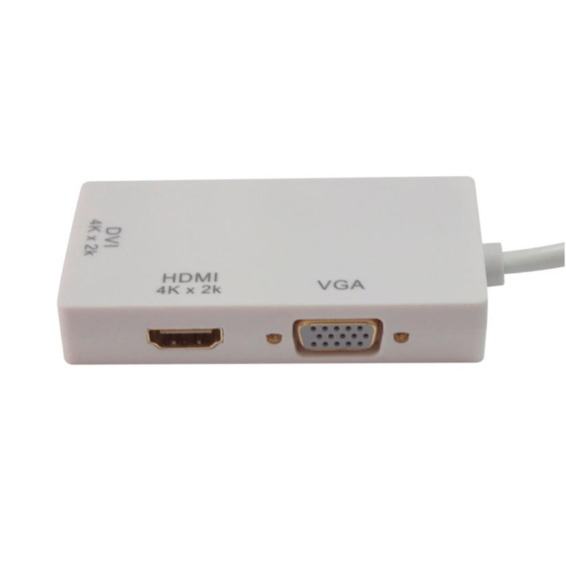 酷比客(L-CUBIC) MiniDisplay Port转VGA/HDMI/DVI LCCPMDPVHDWH-2