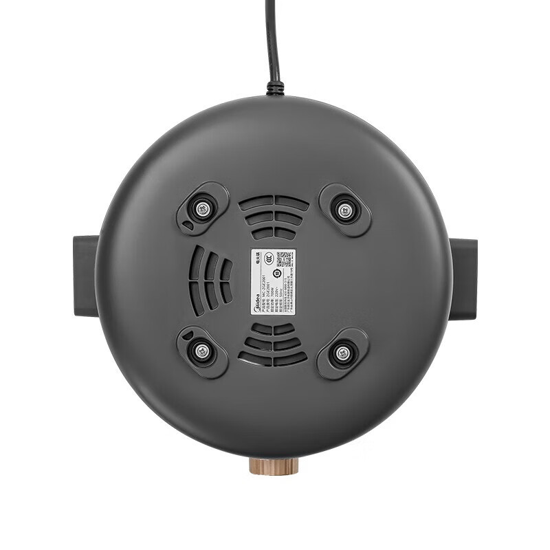 美的(Midea)电火锅家用多功能锅2升容量食品级不粘旋钮式作 MC-ZGE2001 MC-ZGE2001
