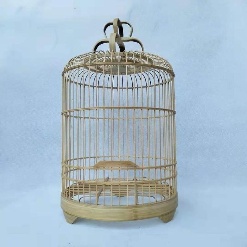 玉鸟芙蓉鸟笼配件配件竹鸟笼相思鸟笼圆笼精品鸟笼裸笼无配件