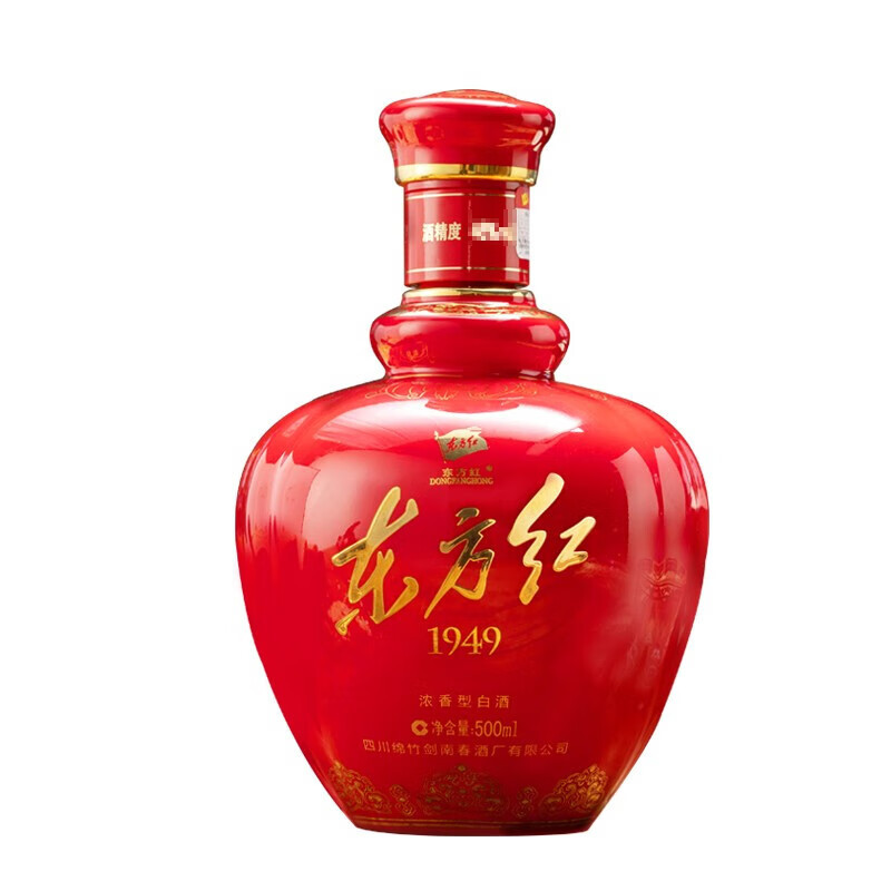 剑南春东方红1949 浓香型白酒 52度 500mL 1瓶