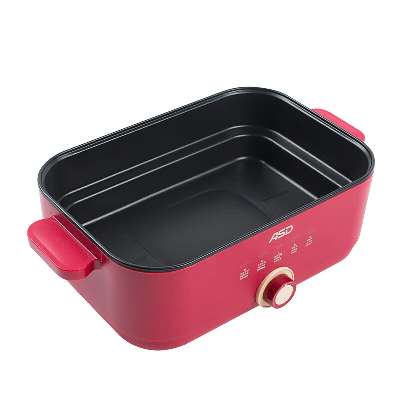 ASD爱仕达 家用蒸煮煎烤多功能料理锅烤肉样样红料理锅 AH-F15J817高清大图