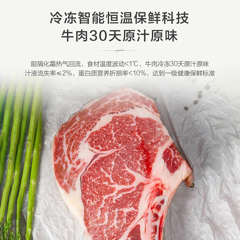 海尔(Haier)519升十字对开门超薄冰箱 全空间保鲜 阻氧干湿分储 EPP超净 BCD-519WGHTD1BGTU1