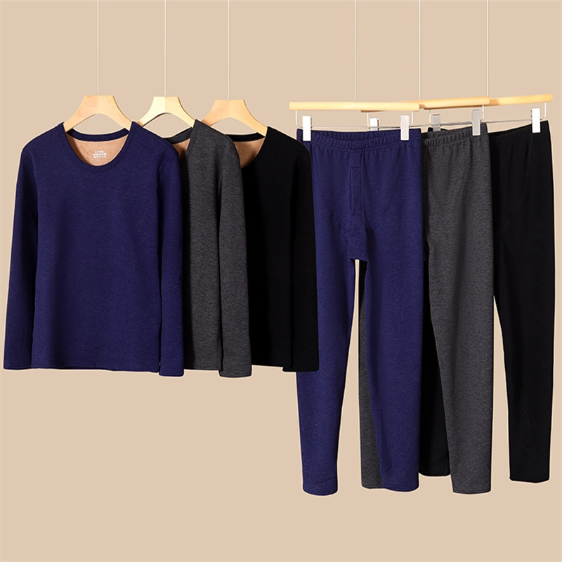 铂牛 保暖内衣套装 S-XXXL 套高清大图