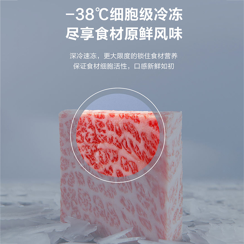 海尔(Haier)307升家用商用卧式冰柜冷柜冷冻柜小冰箱 减霜80% 一级能效节能 PCM内胆BC/BD-307HEM
