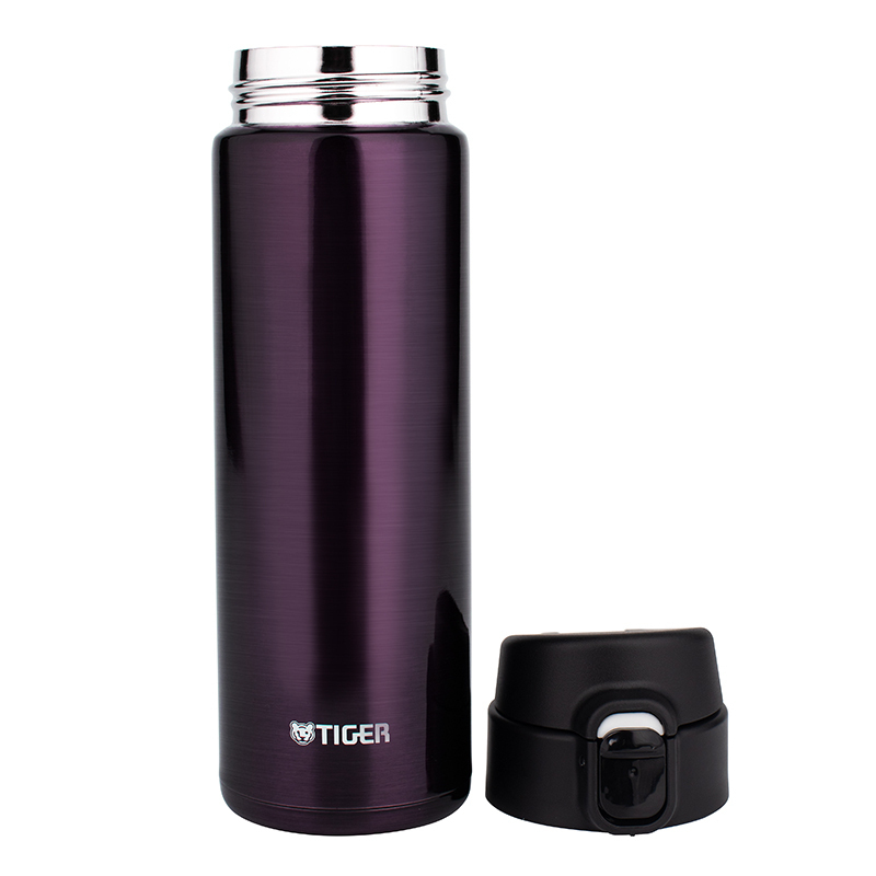 TIGER 虎牌 不锈钢真空杯保温杯MMY-A48C黑紫色