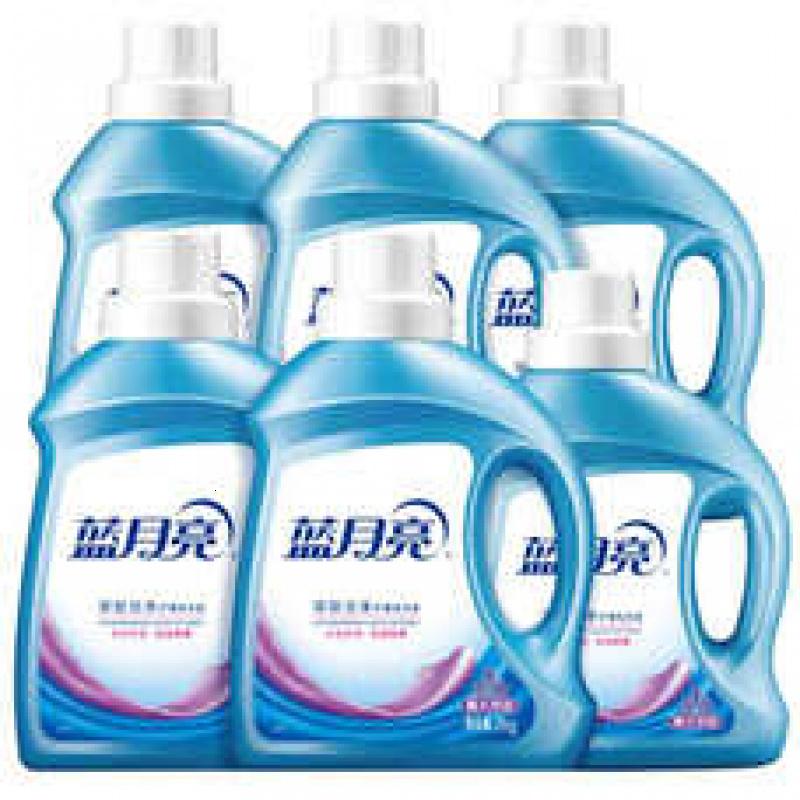 蓝月亮洗衣液 深层洁净 易过水 强效去污 机洗手洗可用 16斤全瓶:2kg*2瓶 +1kg*4瓶