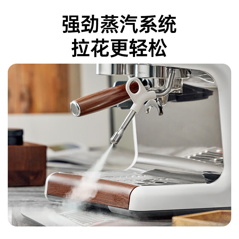 咖啡机双加热双泵意式商用半自动家用奶研磨一体机家用专业送礼物 Pro双加热系统 CMA02高清大图