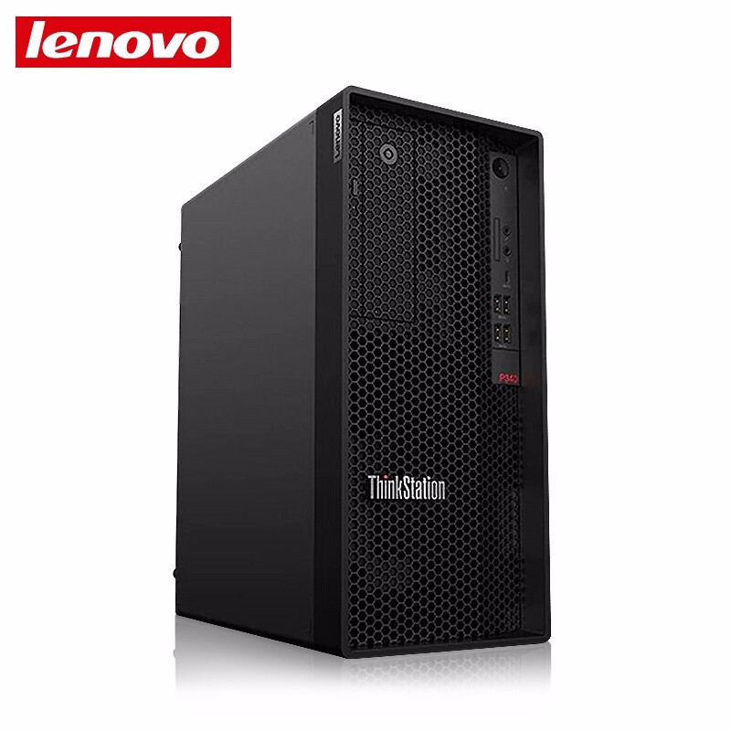联想ThinkStation P340 图形工作站 设计建模 台式电脑23.8英寸 定制 i9-10900K 32G 512SSD+2T SATA RTX4000 500W