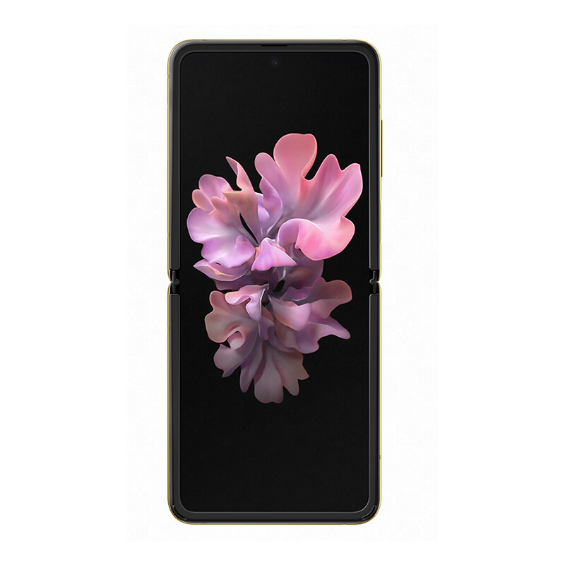 [二手95新]三星Galaxy Z Flip F7000超感官灵动折叠屏二手手机 4G全网通撒哈拉金8GB+256G