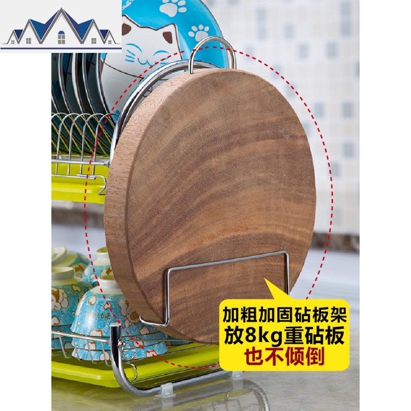 沥水架碗碟盘刀架家用晾放碗柜碗筷收纳盒厨房置物架用品用具 三维工匠高清大图