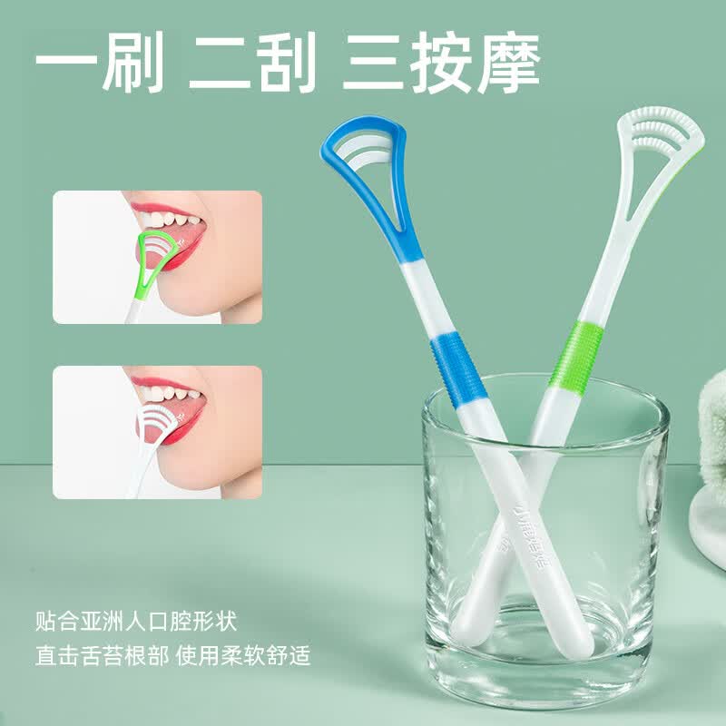 小鹿妈妈护理刮舌苔清洁器独立包装1支高清大图