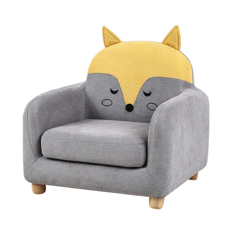 沙发座椅闪电客家用阅读角布艺宝宝小沙发卡通懒人女孩可爱公主沙发