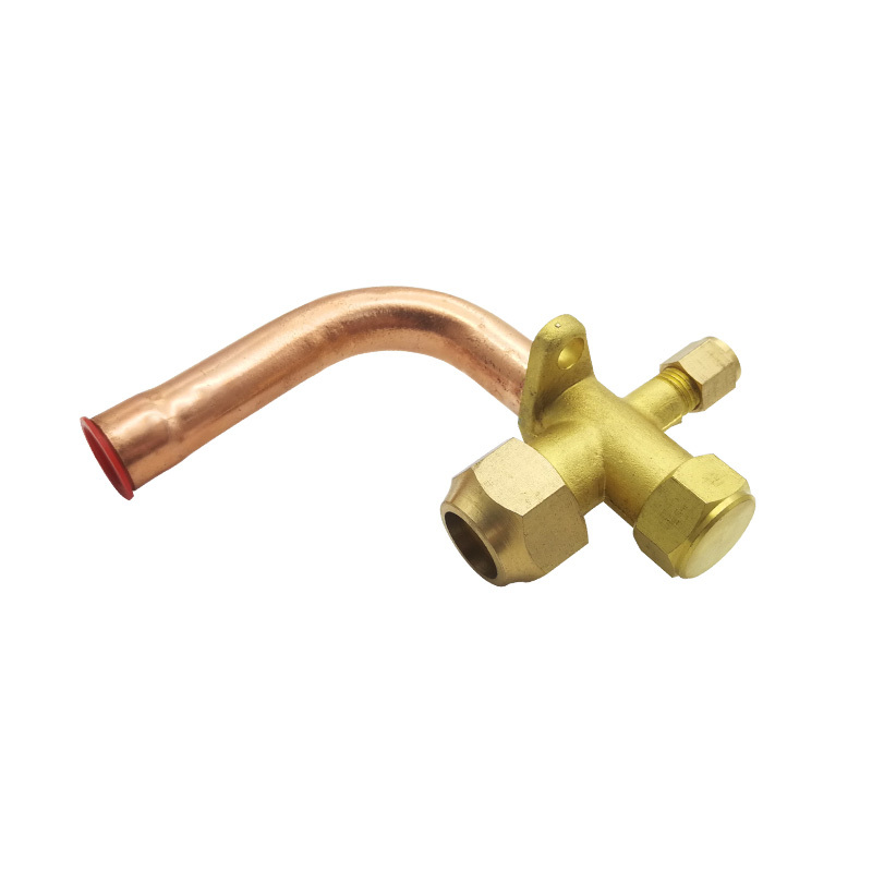 帮客材配 鑫万达 空调截止阀 高低压阀 外机加氟口阀门6/10/12/16/19