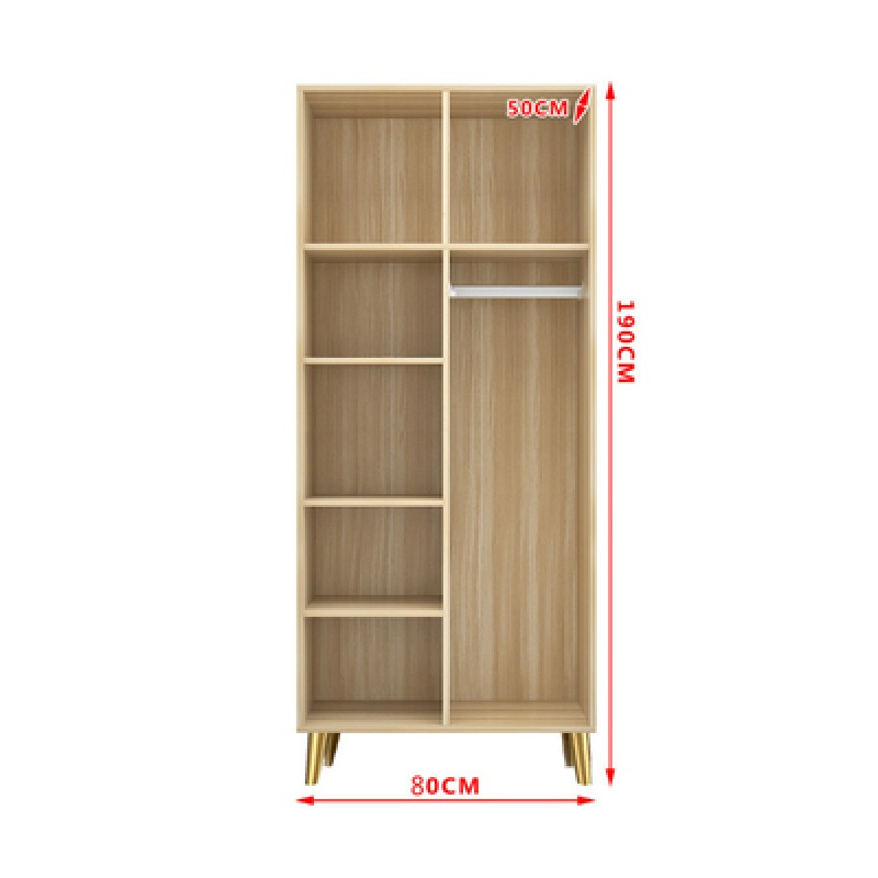 寻木匠美式乡村现代简约实木衣柜地中海衣柜双大小衣橱白色收纳柜