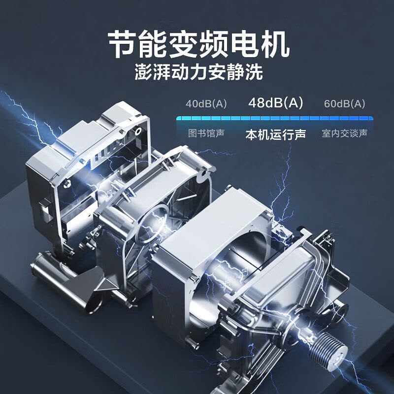 小天鹅洗衣机滚筒全自动变频10公斤大容量家用羽绒服洗除菌除螨家电国家政府补贴[洗净比1.1新款]TG100V23PRO图片