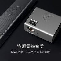 瑞格尔rigal 825投影仪4K家用WiFi全高清1080P 无屏电视 家庭影院微型便携投影机 小型投影仪苹果安卓手机投屏同屏 1920×1080