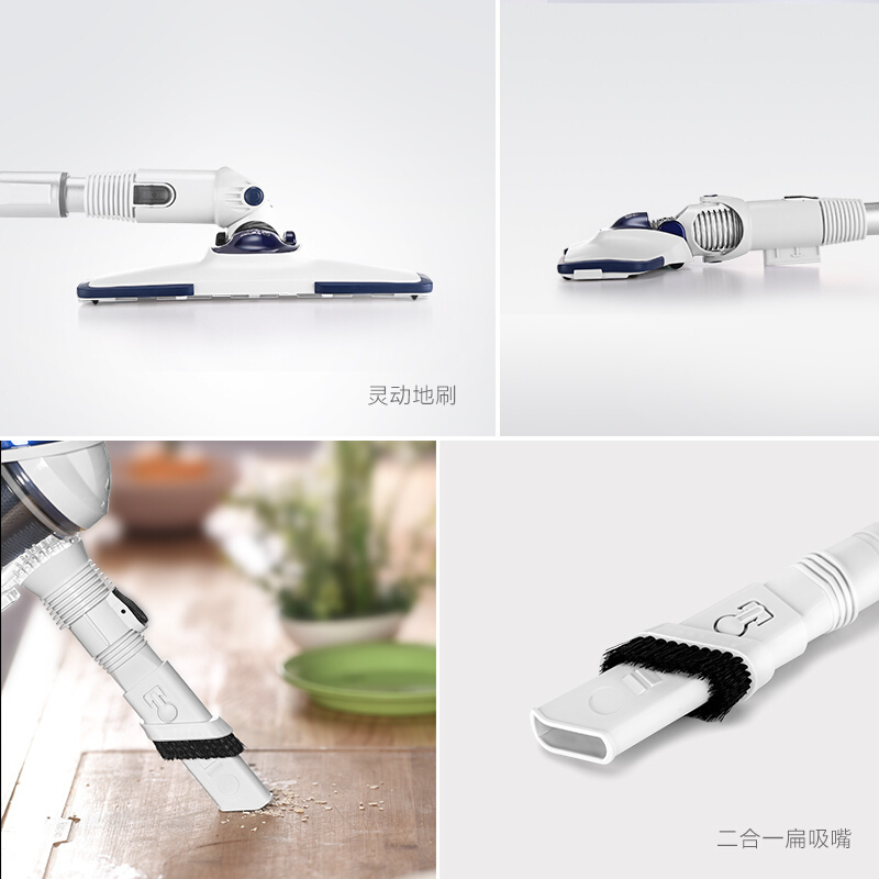 小狗(puppy)吸尘器 家用强力静音大功率手持式小型迷你有线除螨吸尘机 D-521B
