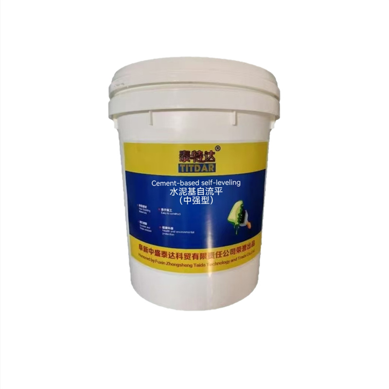 泰特达 水泥基自流平(中强型) 25KG灰色 桶高清大图