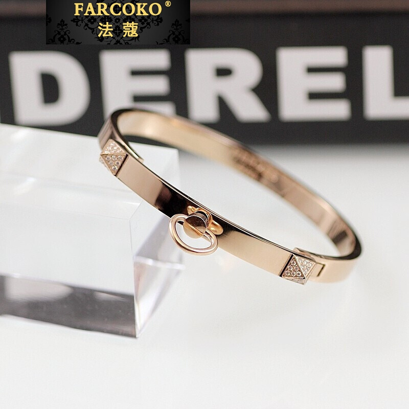 法蔻 Farcoko 时尚手镯 手链 脚链fkdhas 法蔻轻奢品牌手镯女带钻朋克个性潮流时尚欧美范手环男中性混搭首饰品手 饰情人节定制刻字 价格图片品牌报价 苏宁易购法蔻时尚饰品旗舰店