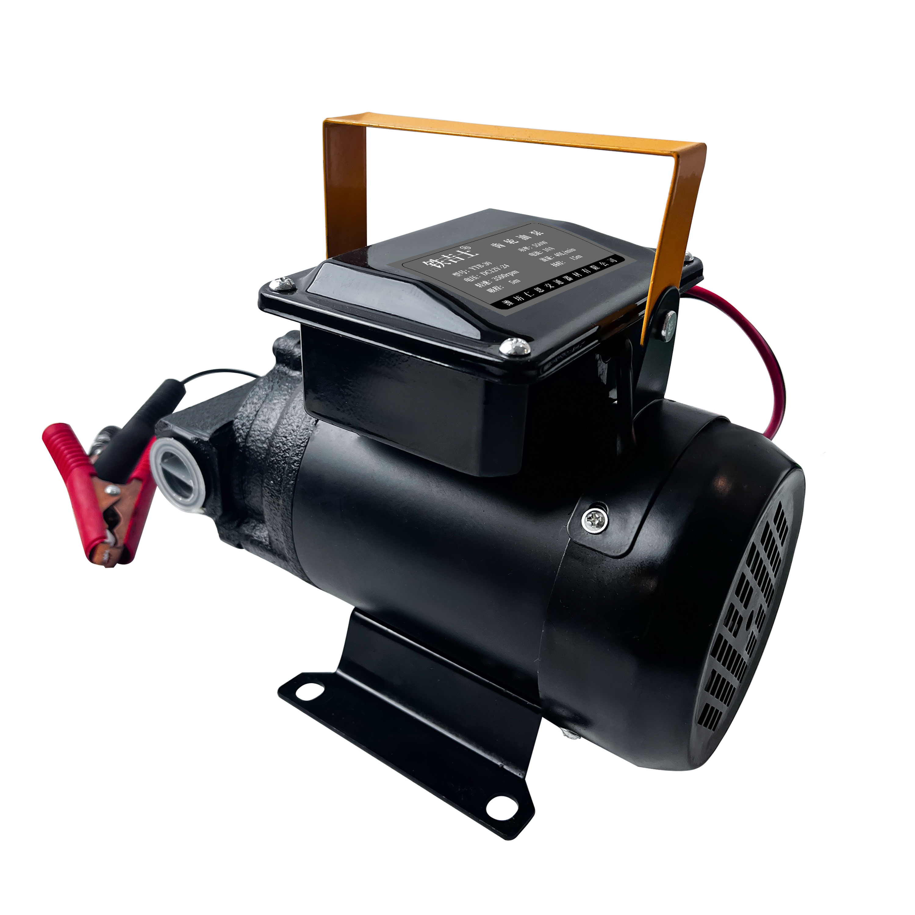 铁吉士 电动齿轮泵 液压抽油泵 12V 台高清大图